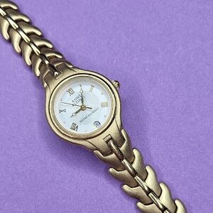 Anne Klein Gold-Tone Bracelet Watch